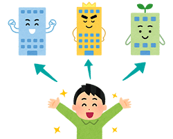 タカシさん３つの銘柄に分散投資を行う画像